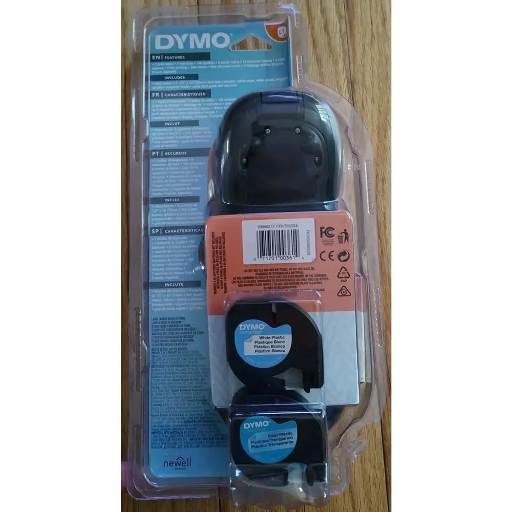 Dymo LetraTag 100H Plus Handheld Label Maker with Tapes - 1955663 Sealed New